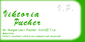 viktoria pucher business card